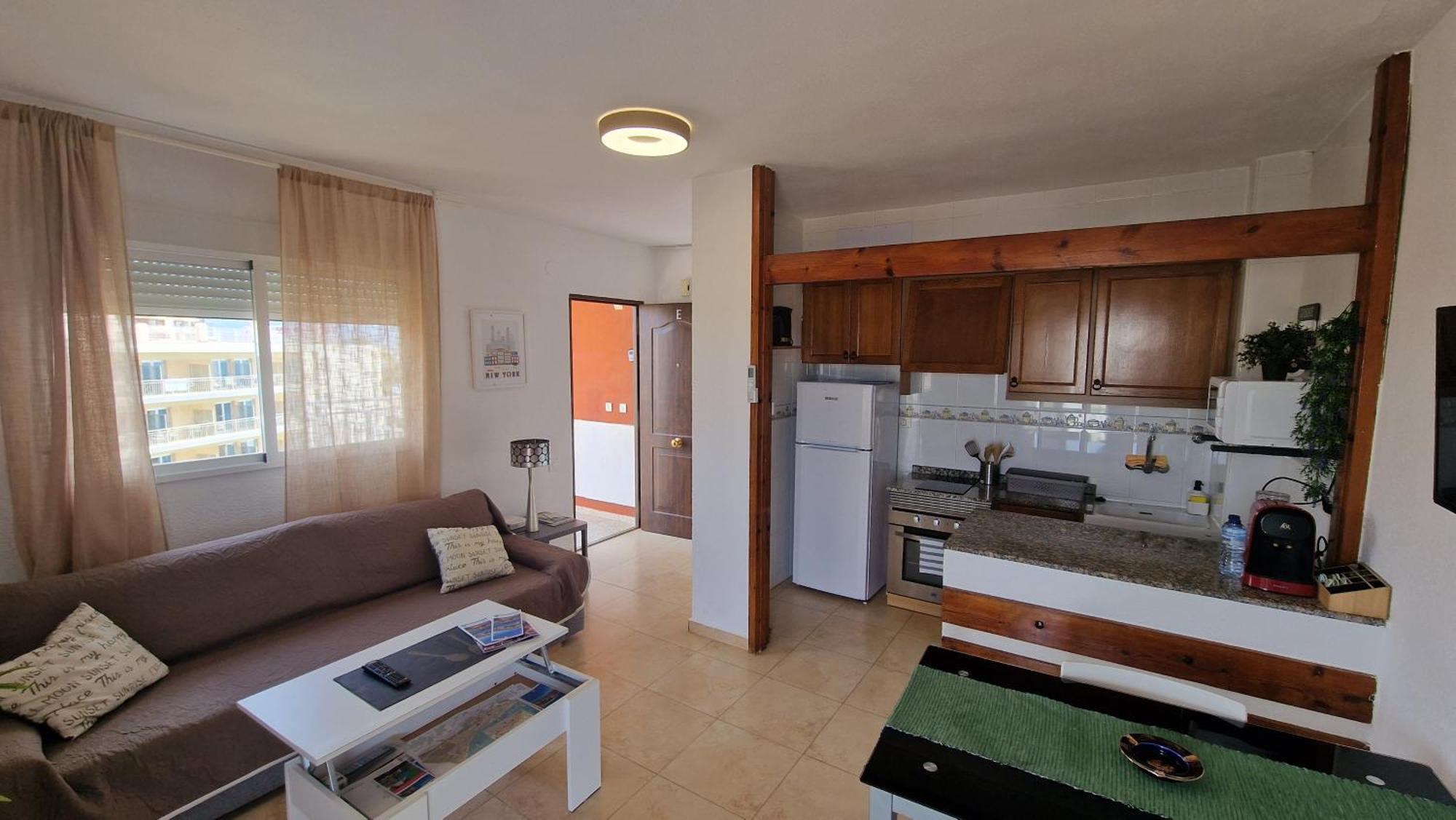 Apartamento De 1 Habitacion Frente Al Mar Y Con Piscina Apartamento Benicàssim Exterior foto